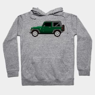 Jeep Wrangler Pixelart Hoodie